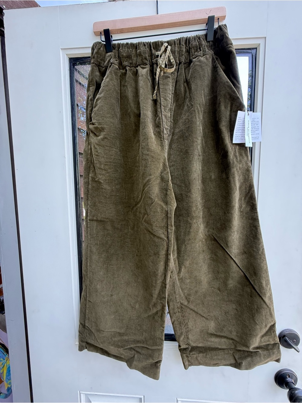Album di Famiglia velvet trousers